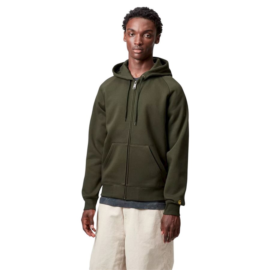 Hooded Chase Jacket felpa con cappuccio da uomo Carhartt WIP | I0336643CBXX